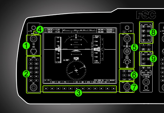 FSC G1000 CONTROLS